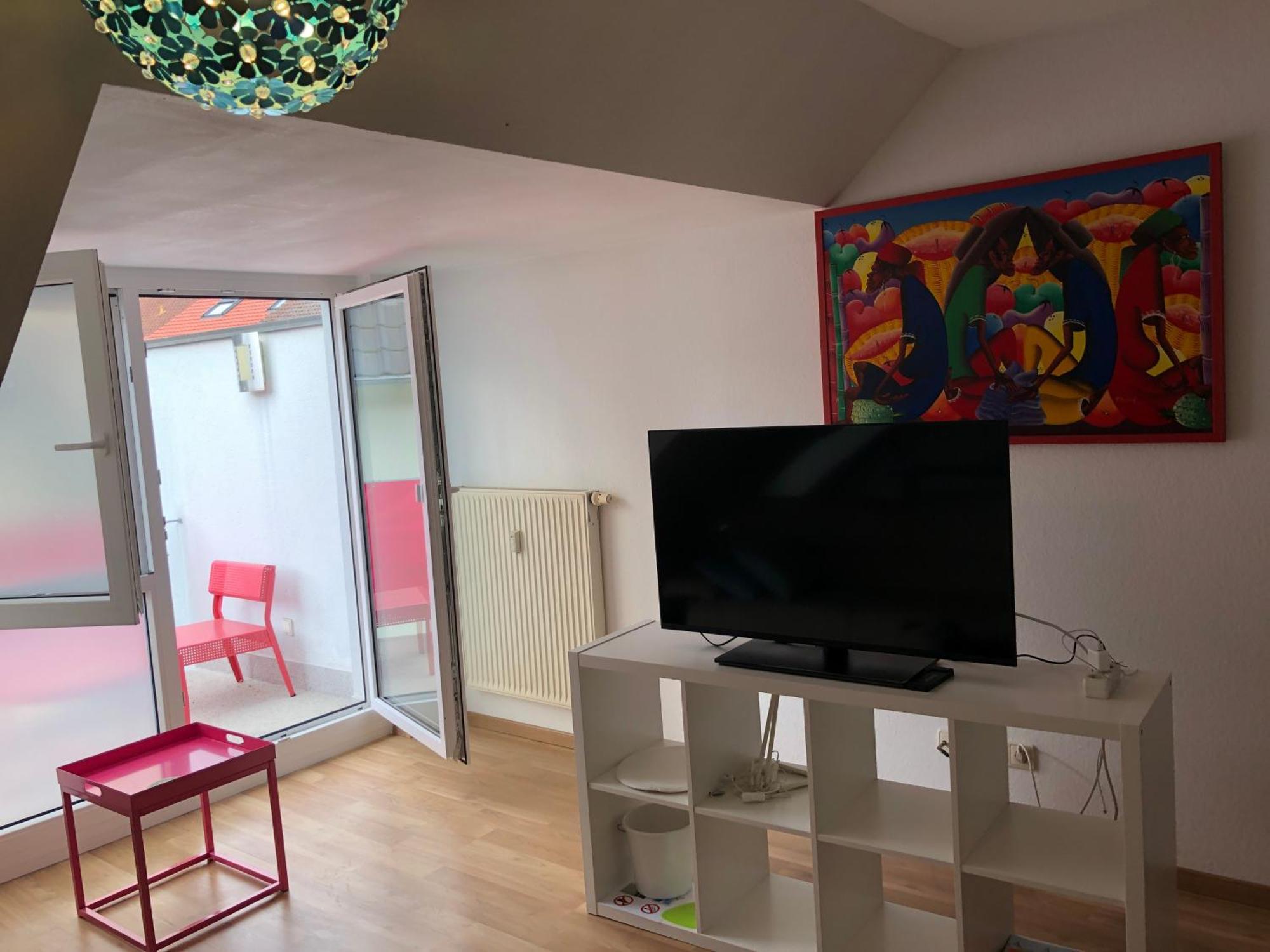Studio Ochsenfurt Mit Sonnigem Balkon Esterno foto