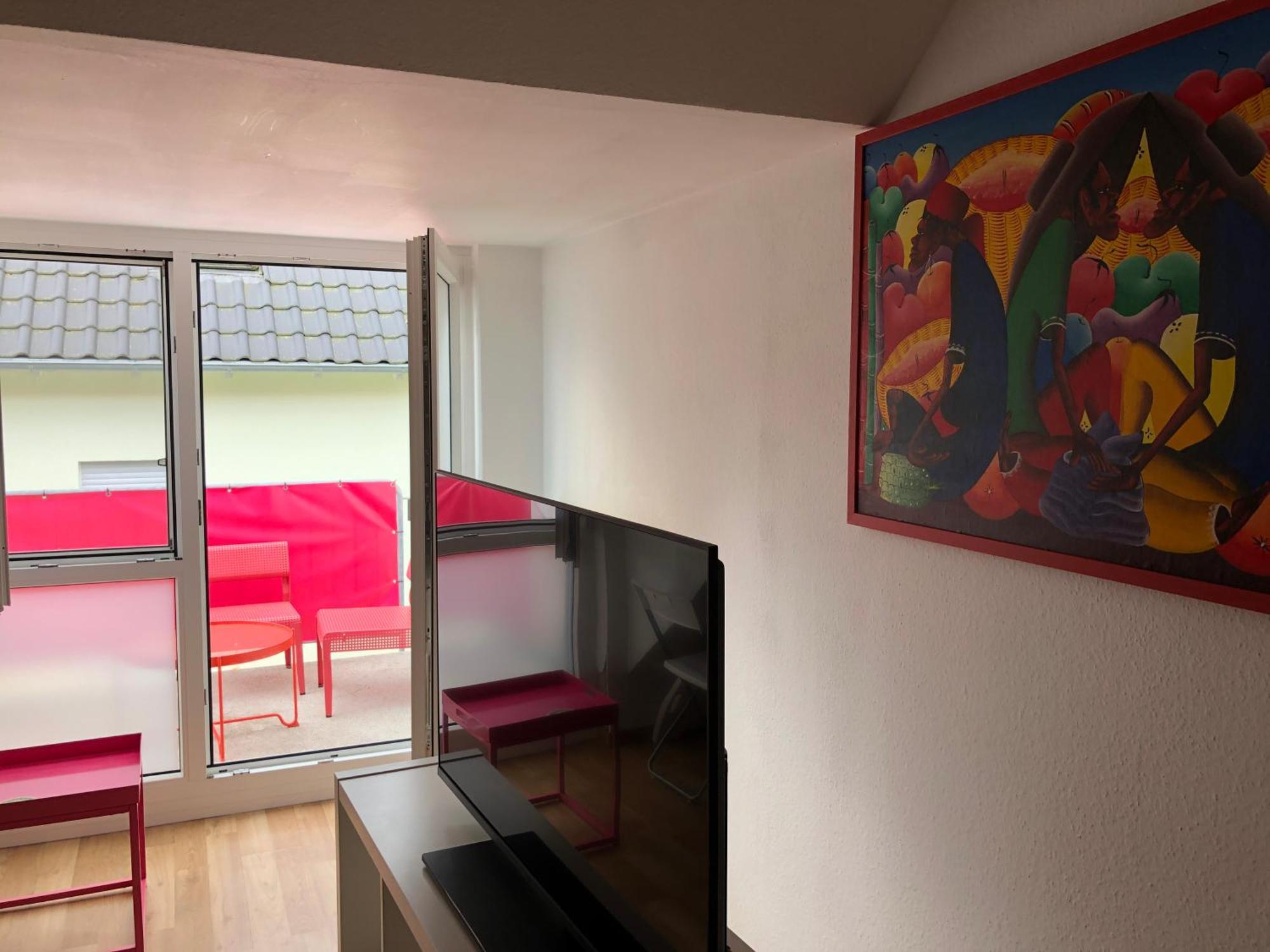 Studio Ochsenfurt Mit Sonnigem Balkon Esterno foto